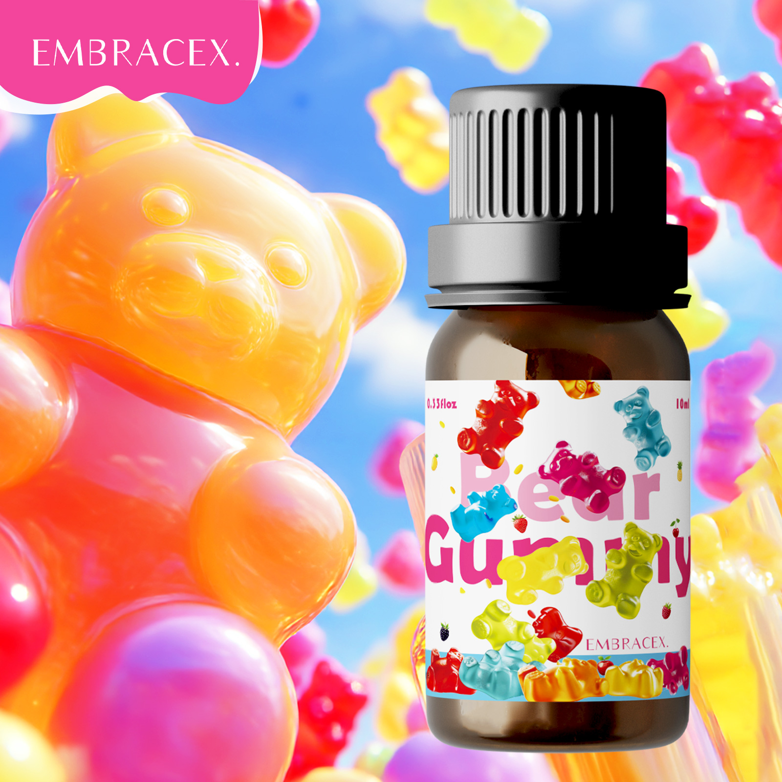 Candle Making Supplies - 10ml Gummy Bear Fragrance Oil Essential