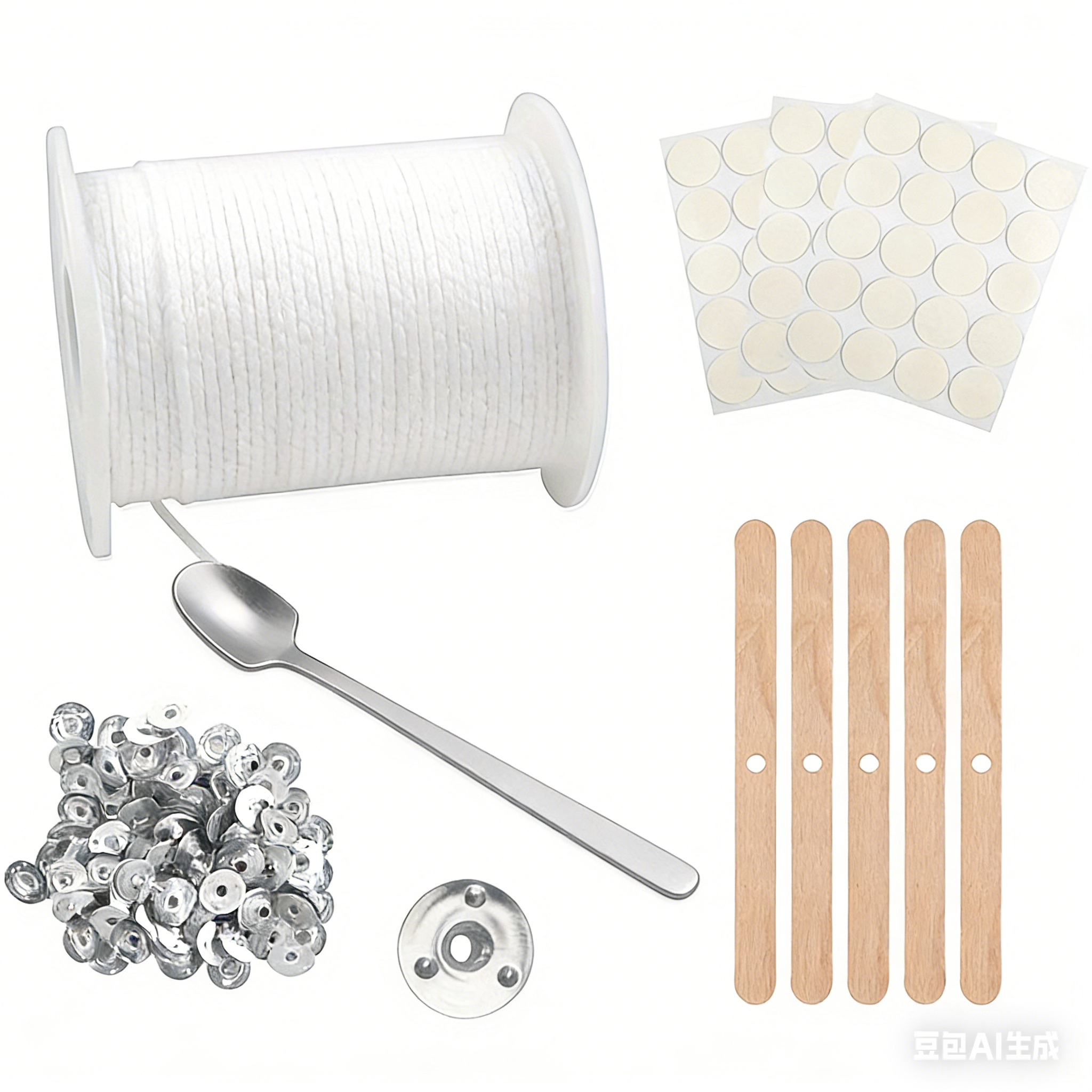 Candle Making Wicks - Premium DIY Candle Making Kit: 200ft
