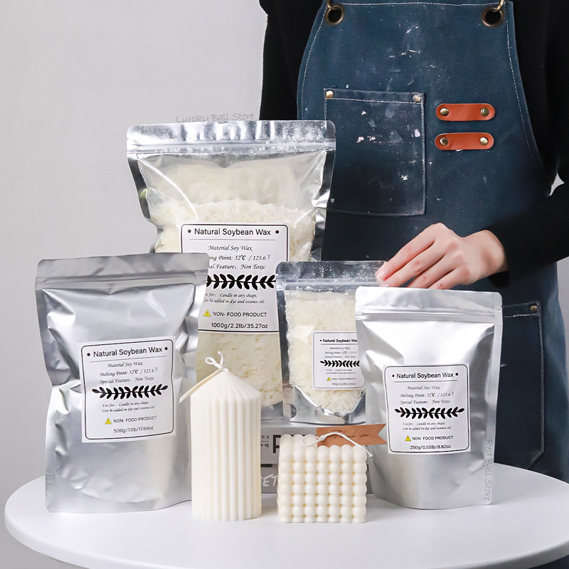 1000g 500g 250g 100g Natural S - مراجعة Candle Making Kits وسعره