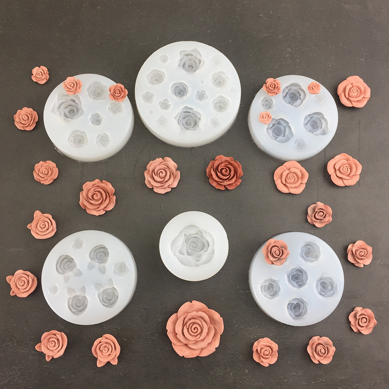 3D Rose Flower Shape Leaf Sili - مراجعة Candle Making Supplies وسعره