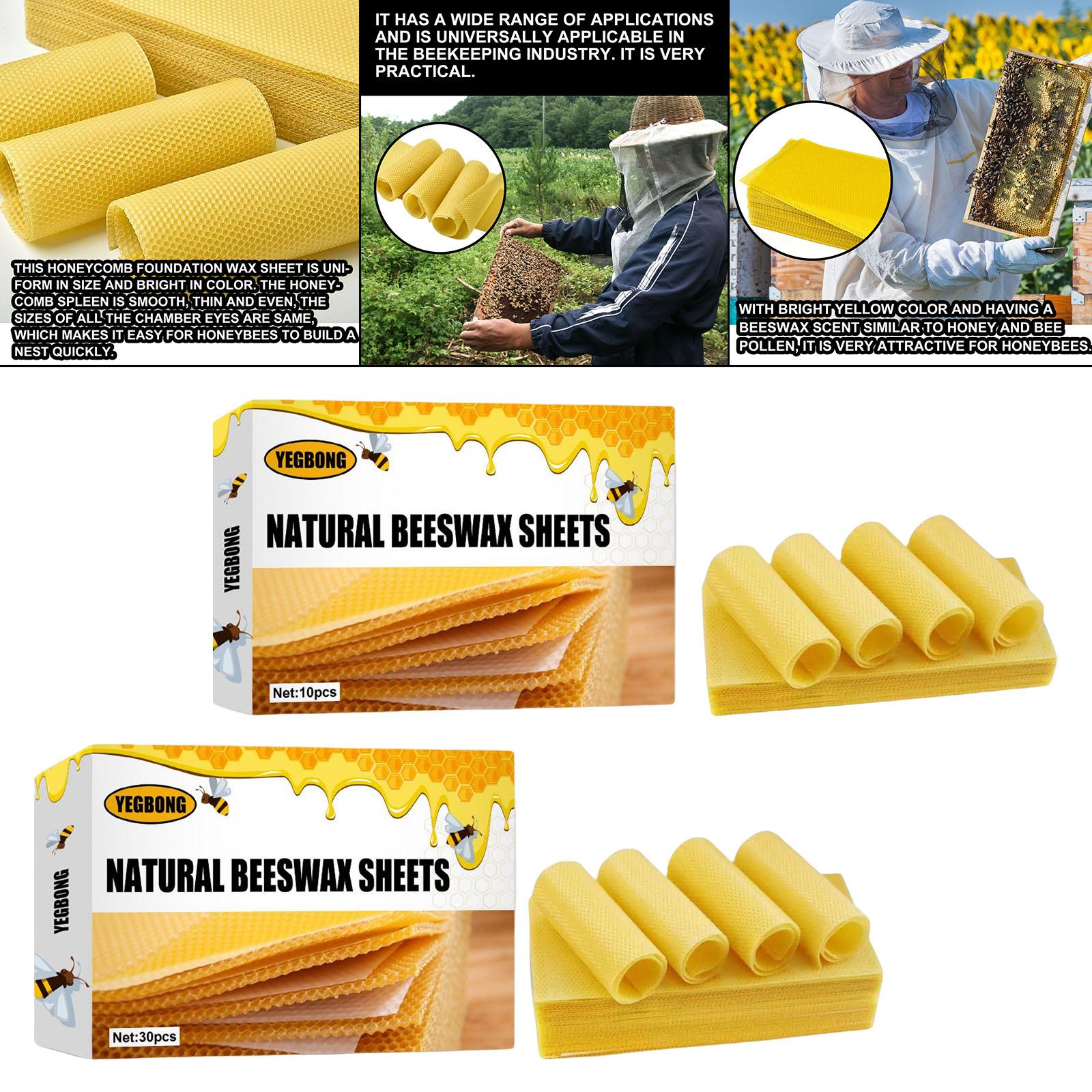 Beeswax Sheets, Beekeeping Fou - مراجعة Candle Making Kits وسعره