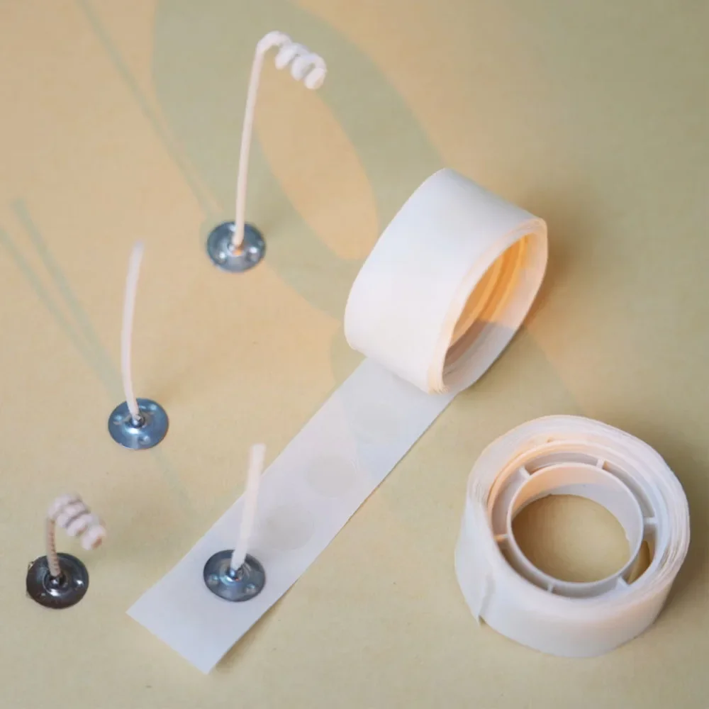 100 Dots/Roll Candle Wick Stic - مراجعة Candle Making Wicks وسعره