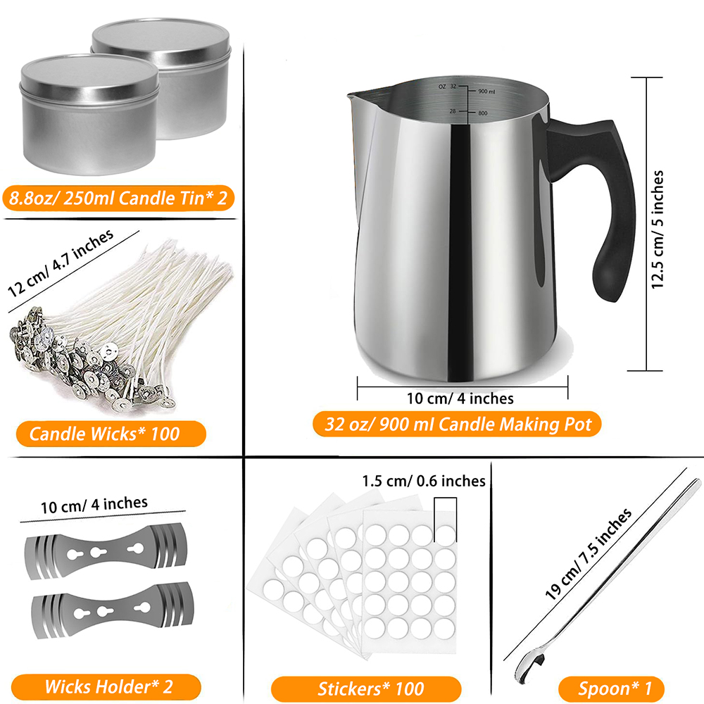 Candle Making Starter Kit Supp - مراجعة Candle Making Wicks وسعره