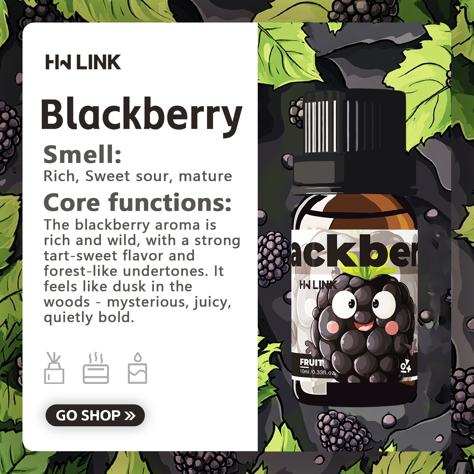Blackberry Essential Oil  10ml - مراجعة Candle Making Supplies وسعره