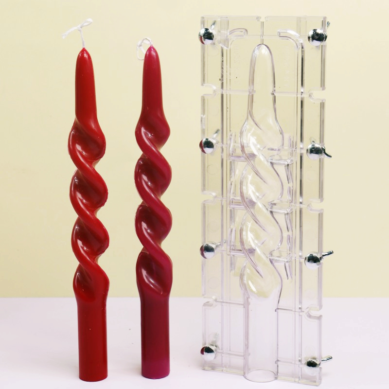 Twisted Stripe Column Acrylic  - مراجعة Candle Making Business وسعره