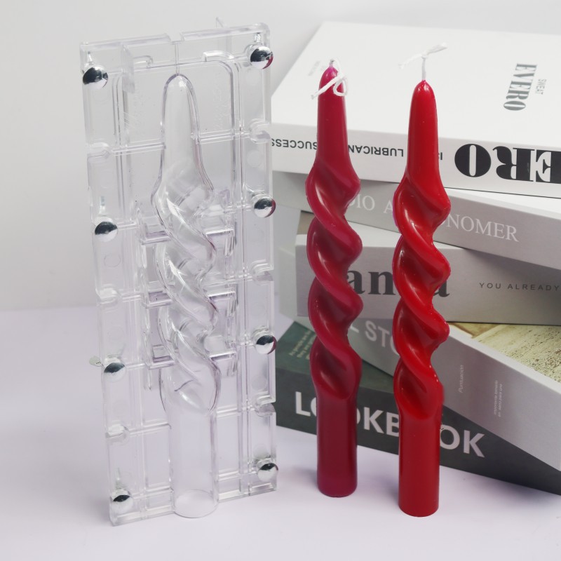 Twisted Stripe Column Acrylic  - مراجعة Candle Making Business وسعره