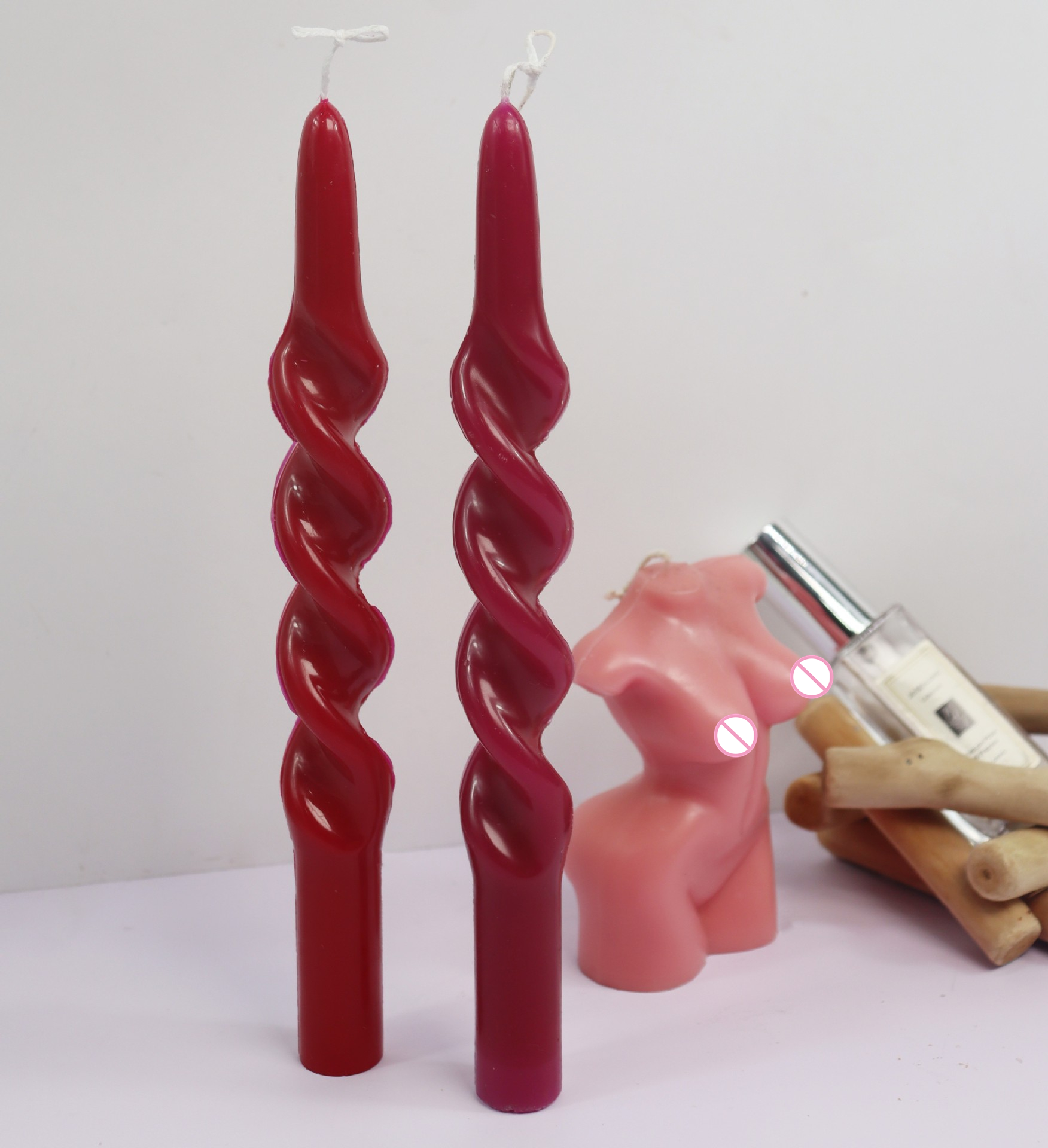 Twisted Stripe Column Acrylic  - مراجعة Candle Making Business وسعره