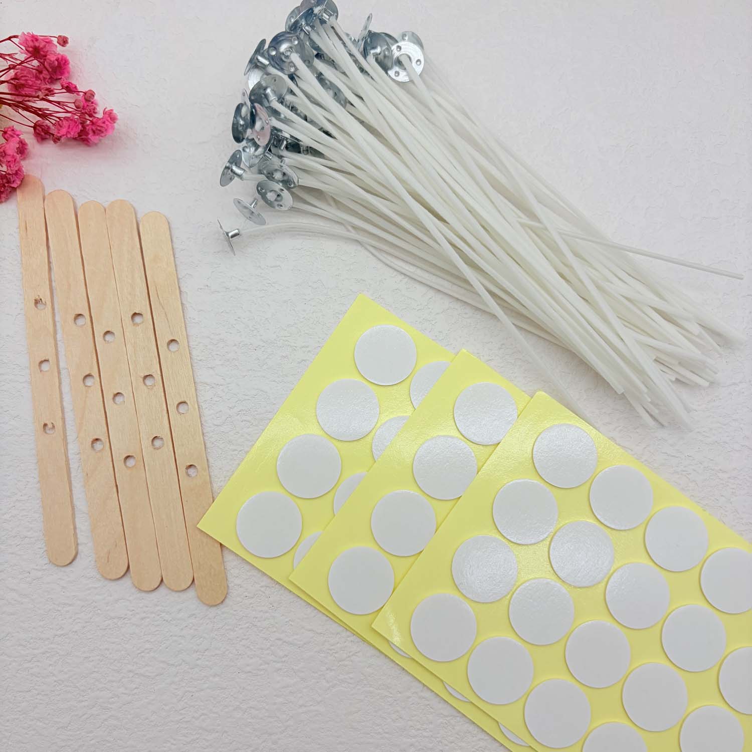 1 SET Candle Making DIY Kits S - مراجعة Candle Making Wicks وسعره