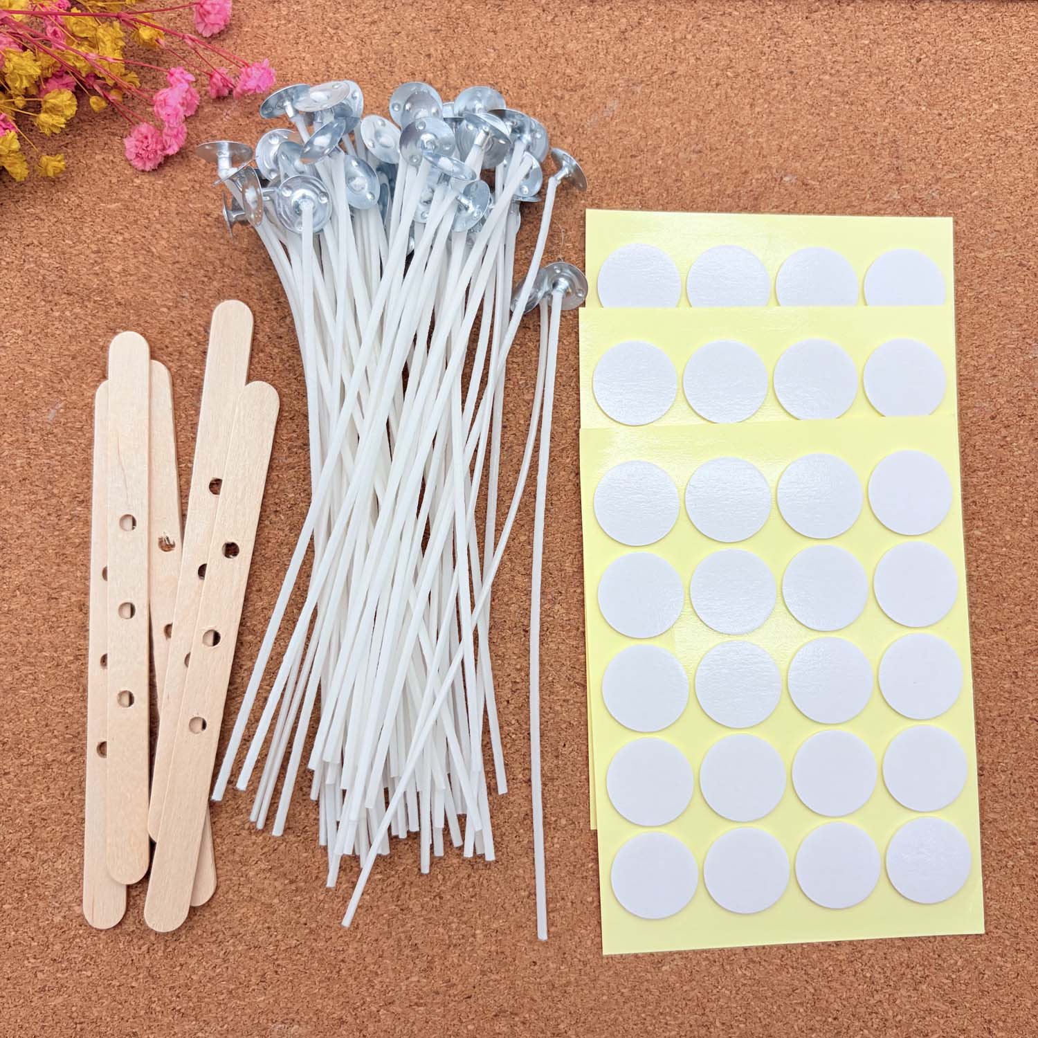 1 SET Candle Making DIY Kits S - مراجعة Candle Making Wicks وسعره