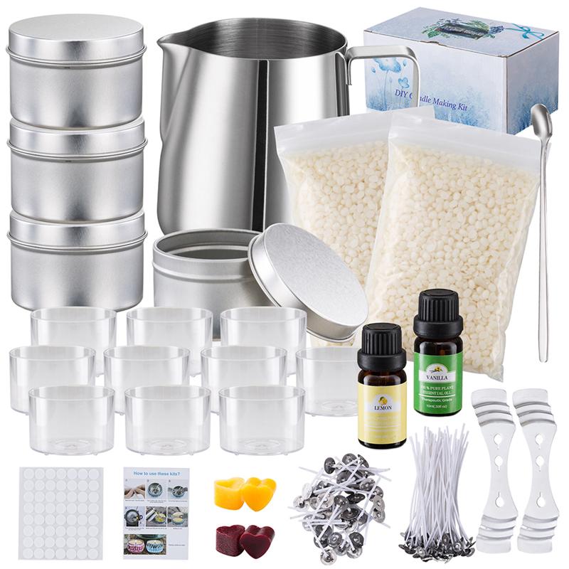 1 Set Candle Making Kit Pourin - مراجعة Candle Making Kit For Kids وسعره