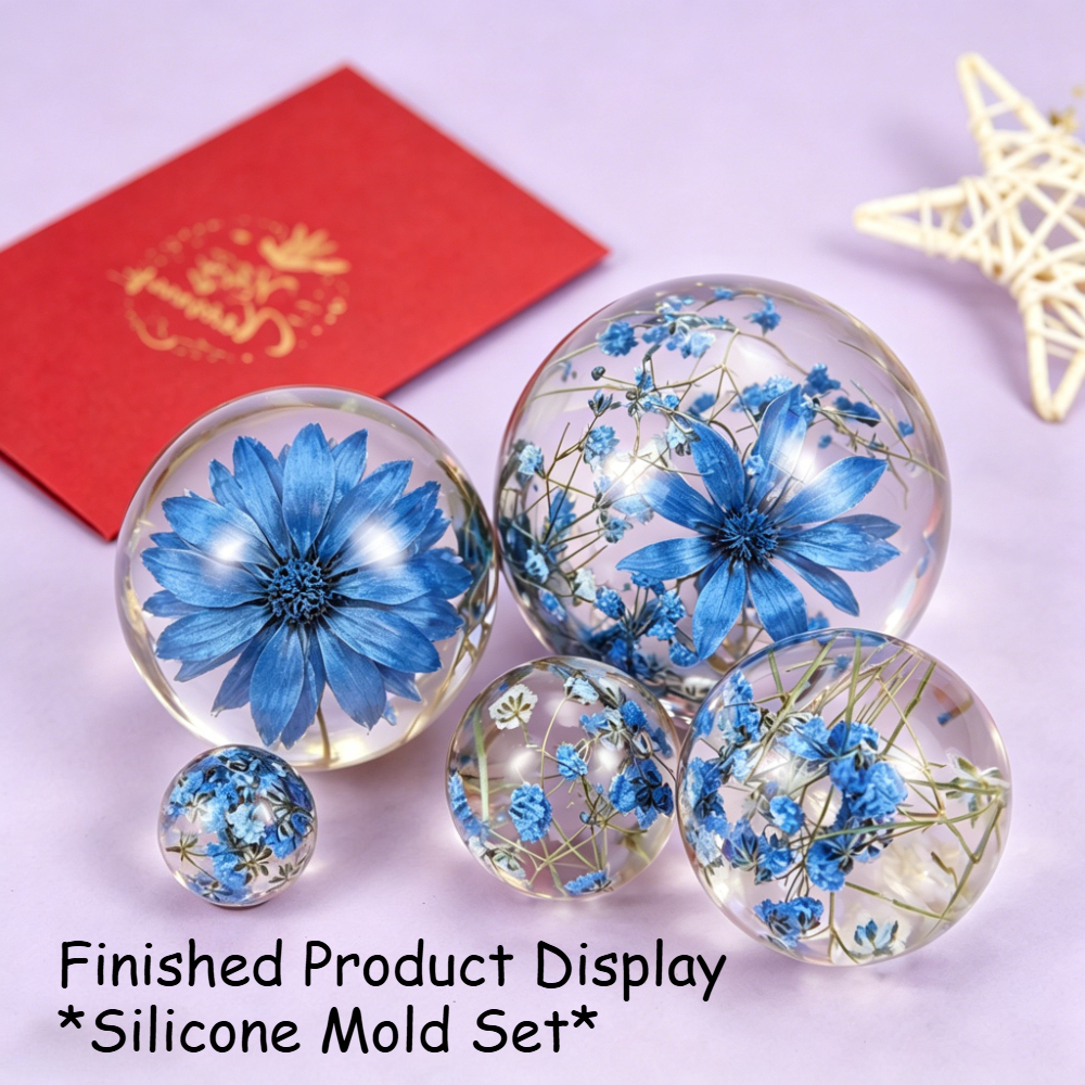 5Pcs Sphere Silicone Mold Kit  - مراجعة Candle Making Kit For Kids وسعره