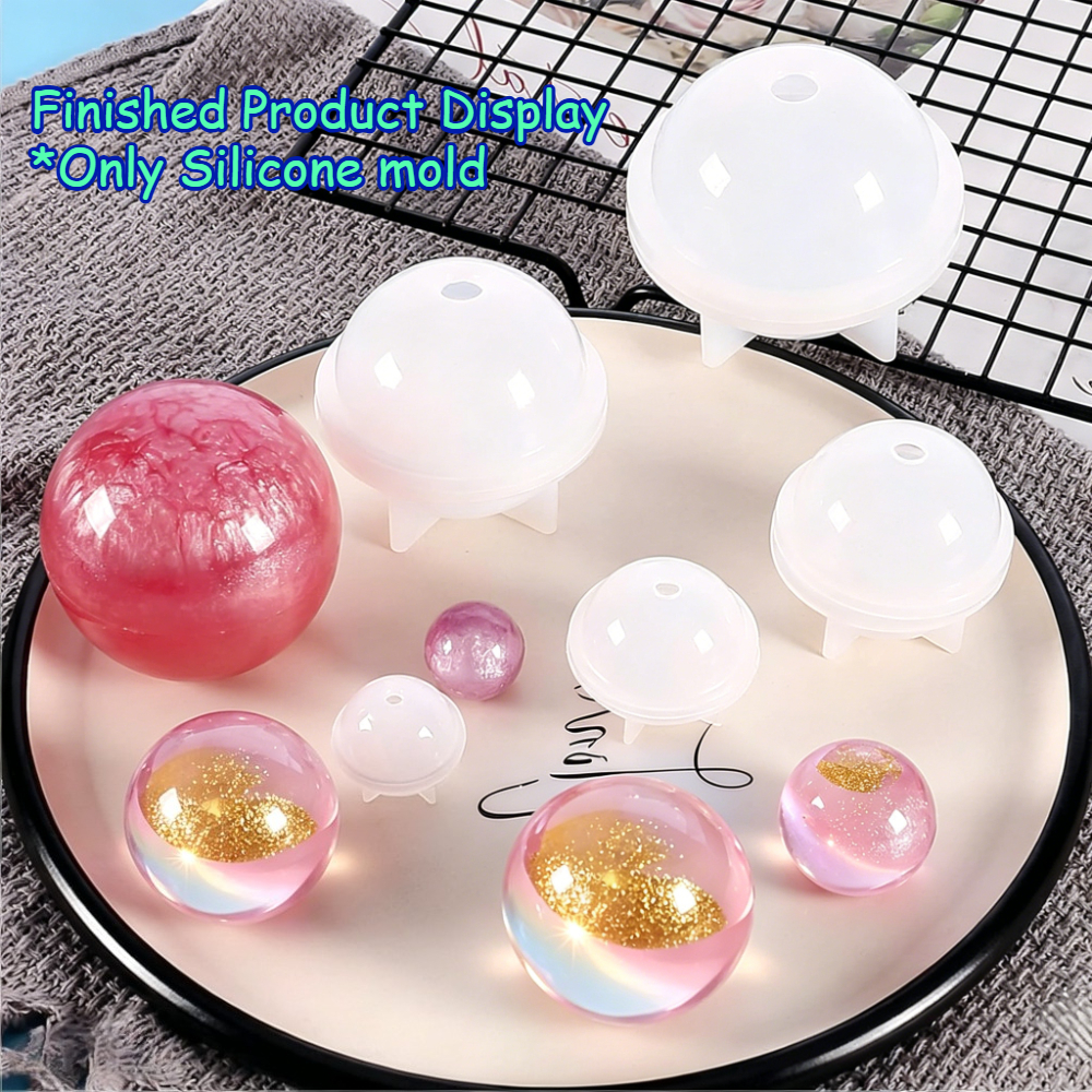 5Pcs Sphere Silicone Mold Kit  - مراجعة Candle Making Kit For Kids وسعره