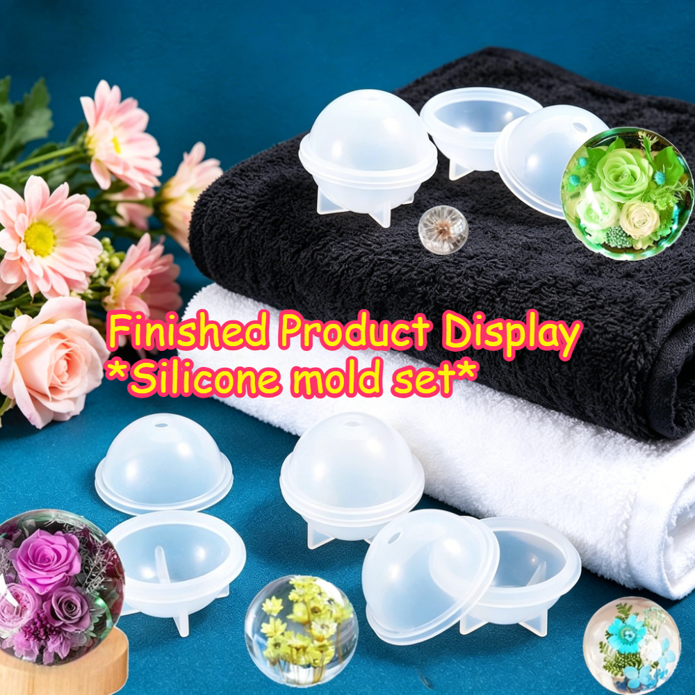 5Pcs Sphere Silicone Mold Kit  - مراجعة Candle Making Kit For Kids وسعره