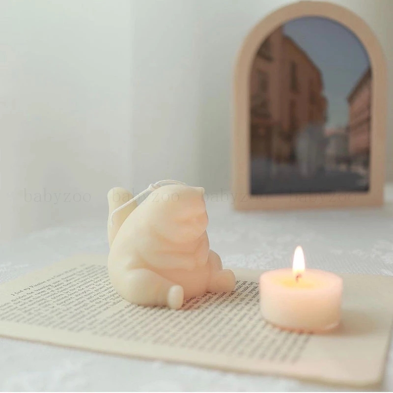Fat Cat Candle Molds silicone  - مراجعة Candle Making Fat وسعره