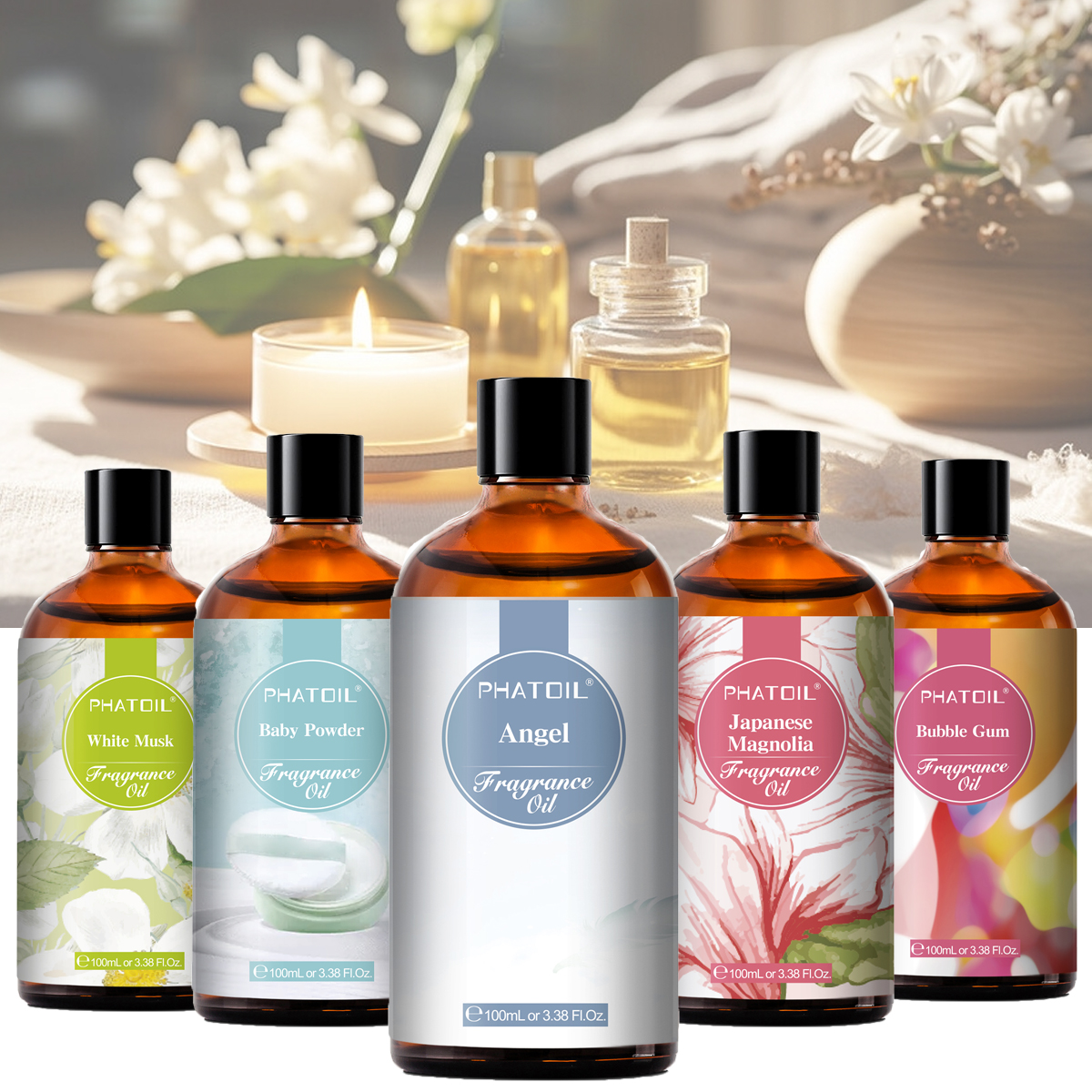 PHATOIL 100ml Aroma Fragrance  - مراجعة Candle Making Supplies وسعره