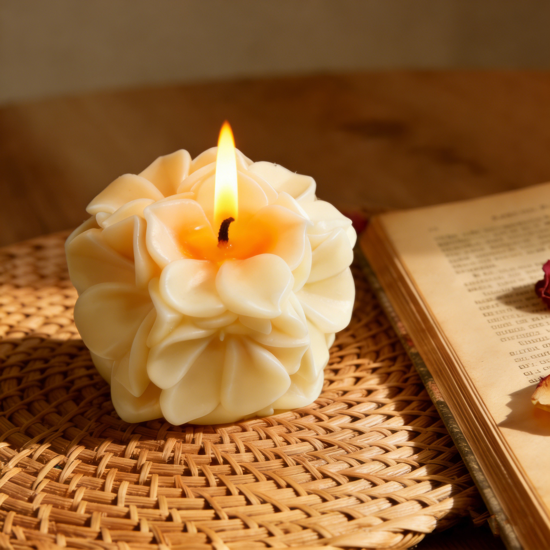 Decorative Floral Mold Creativ - مراجعة Candle Making Workshops وسعره