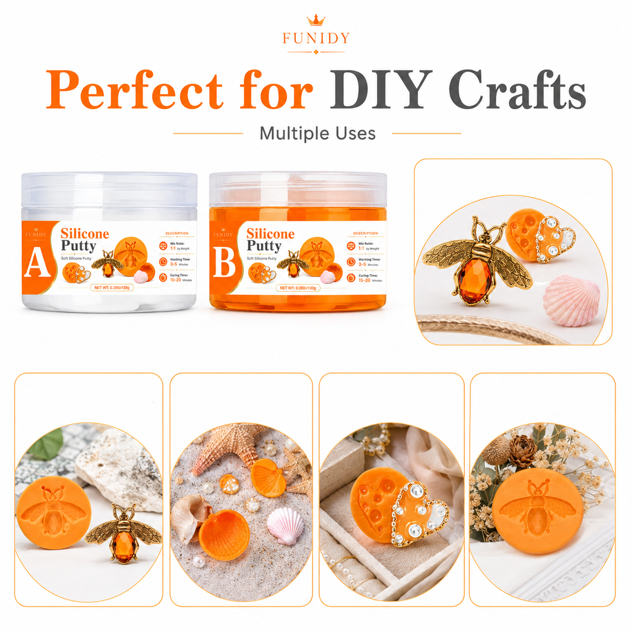 SILICONE PUTTY Making Kit, Fas - مراجعة Candle Making Kits وسعره