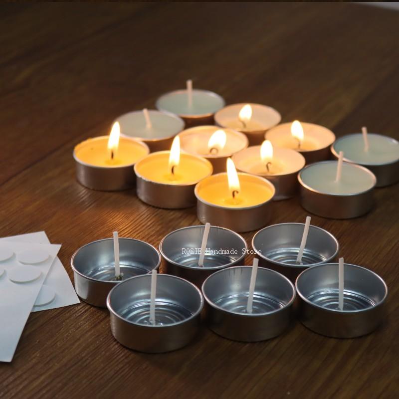 Empty Tea Wax Circular Aluminu - مراجعة Candle Making Business وسعره