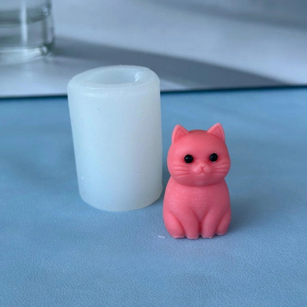 3D fat cat  Animal Silicone Ca - مراجعة Candle Making Fat وسعره