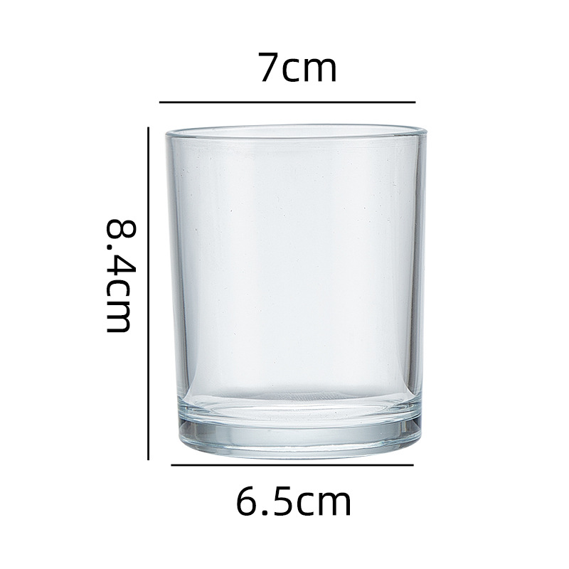 C9 Clear Glass Candle Jars Sma - مراجعة Candle Making Jars Wholesale وسعره