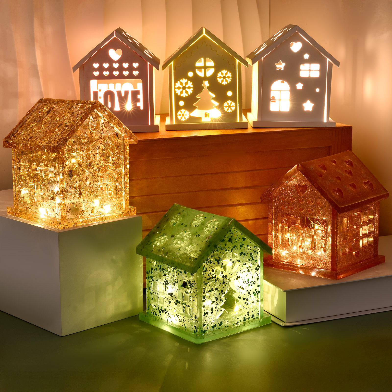 3D House Silicone Mold DIY Chr - مراجعة Candle Making Tutorial وسعره