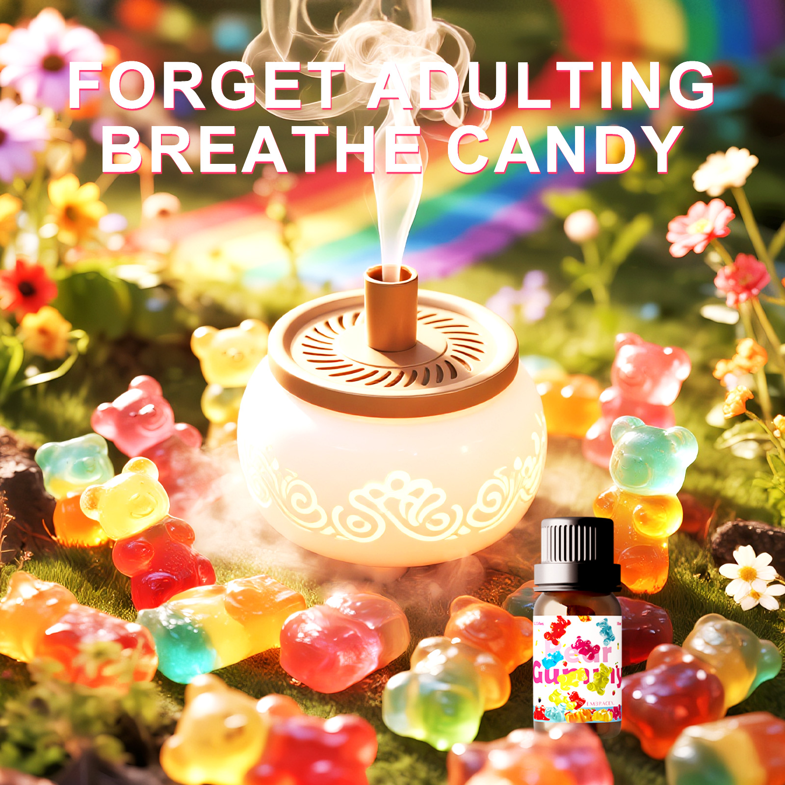 10ml Gummy Bear Fragrance Oil  - مراجعة Candle Making Supplies وسعره