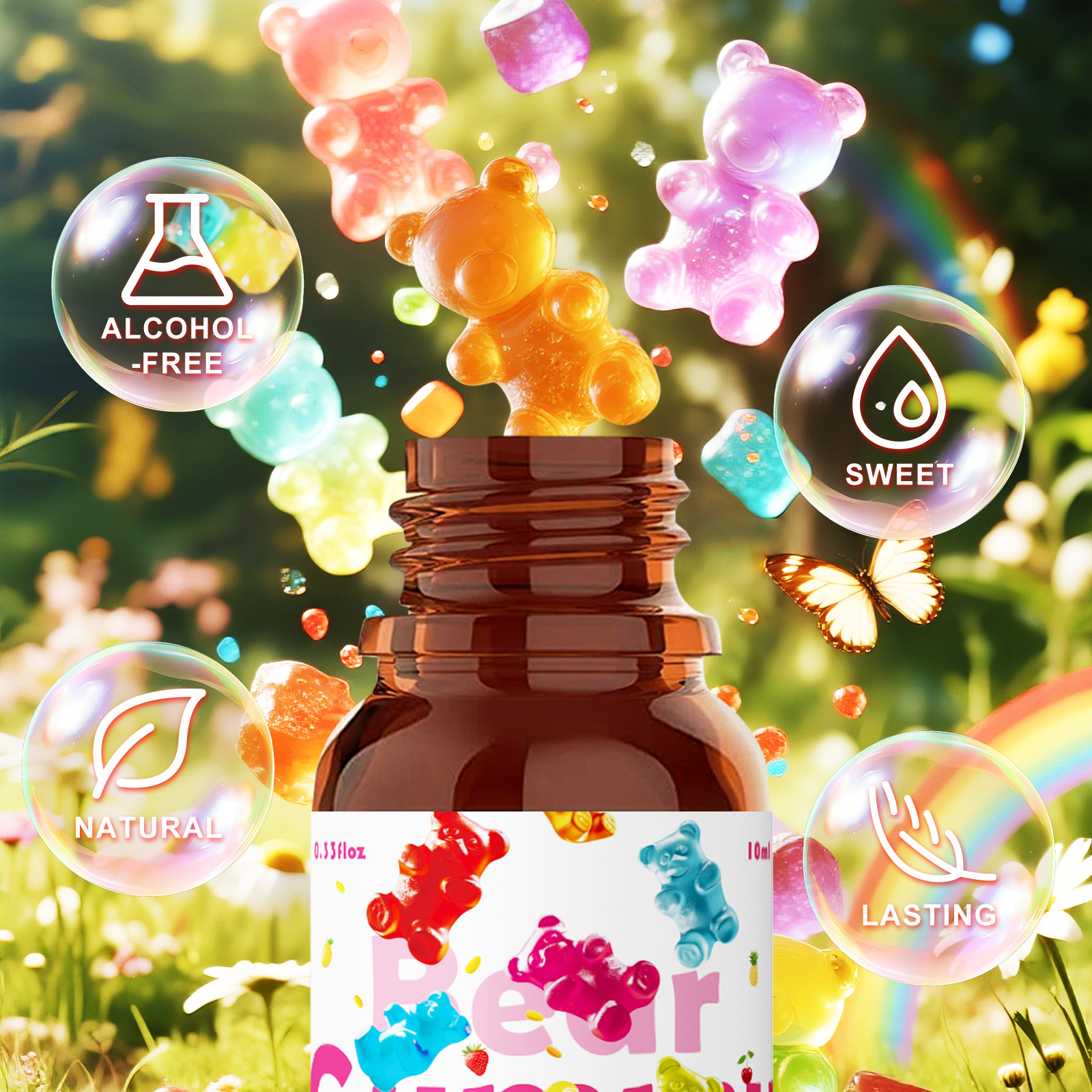 10ml Gummy Bear Fragrance Oil  - مراجعة Candle Making Supplies وسعره