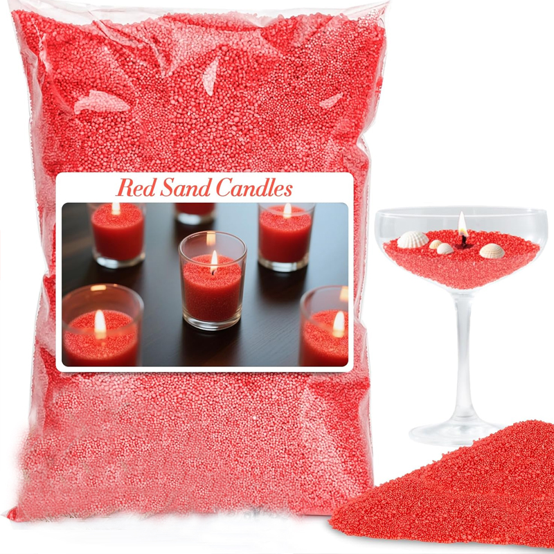 100G Green White Red Sand Pear - مراجعة Candle Making Kits وسعره
