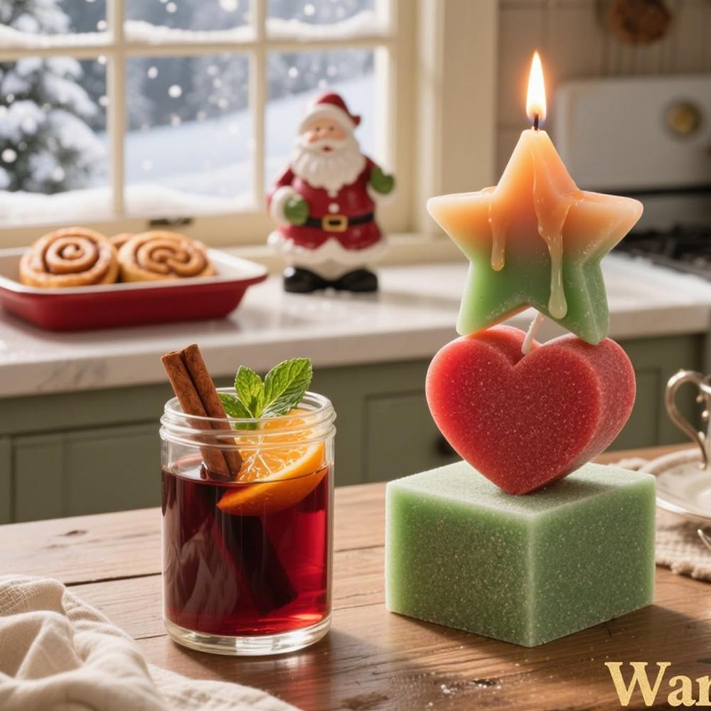 100G Green White Red Sand Pear - مراجعة Candle Making Kits وسعره