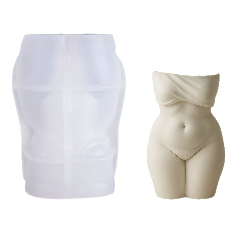 3D Chubby Female Torso Vase Si - مراجعة Candle Making Fat وسعره