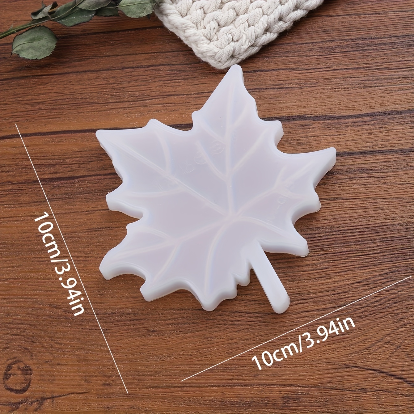 1PC Maple Leaf shaped Silicone - مراجعة Candle Making Supplies وسعره