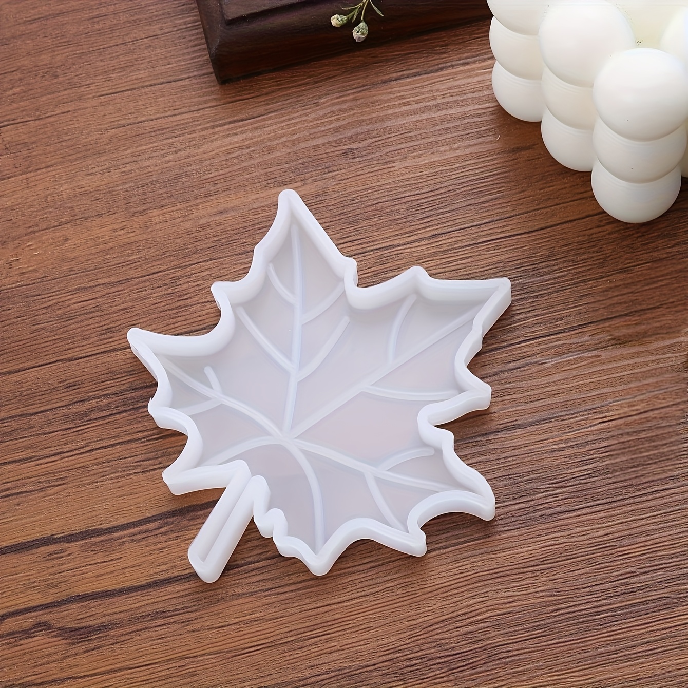 1PC Maple Leaf shaped Silicone - مراجعة Candle Making Supplies وسعره