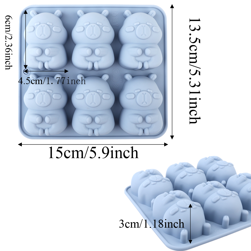 1 Silicone Cake Mold in the Sh - مراجعة Candle Making Tutorial وسعره