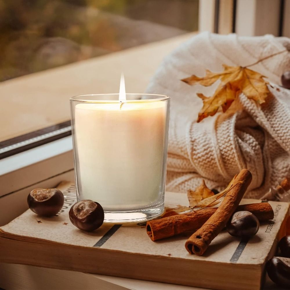 Clear Glass Candle Jars Transp - مراجعة Candle Making Jars Wholesale وسعره