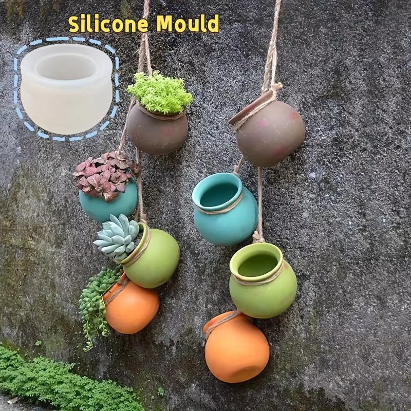 Silicone Flower Pot Molds, Res - مراجعة Candle Making Tutorial وسعره