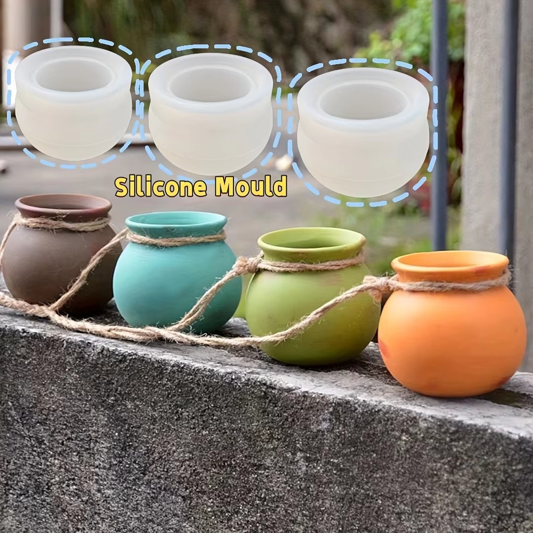 Silicone Flower Pot Molds, Res - مراجعة Candle Making Tutorial وسعره
