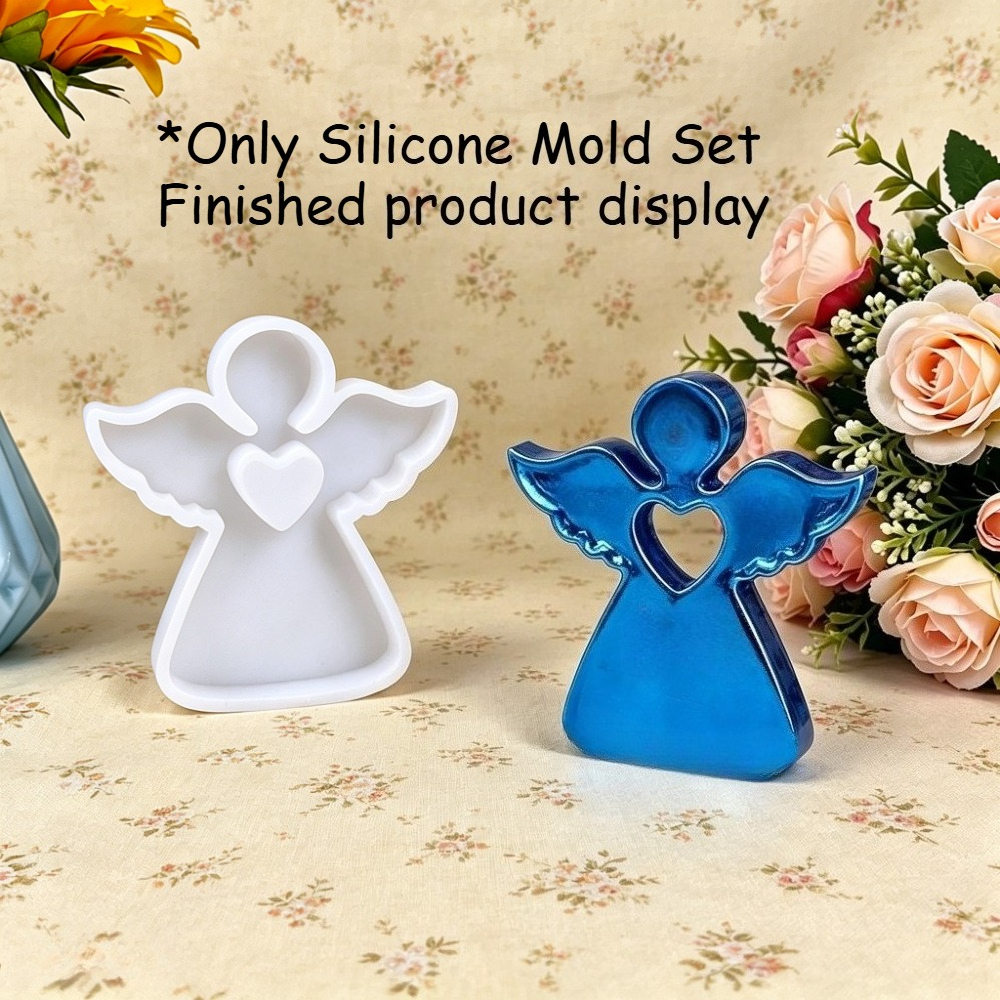 Hollow Little Angel Silicone R - مراجعة Candle Making Tutorial وسعره