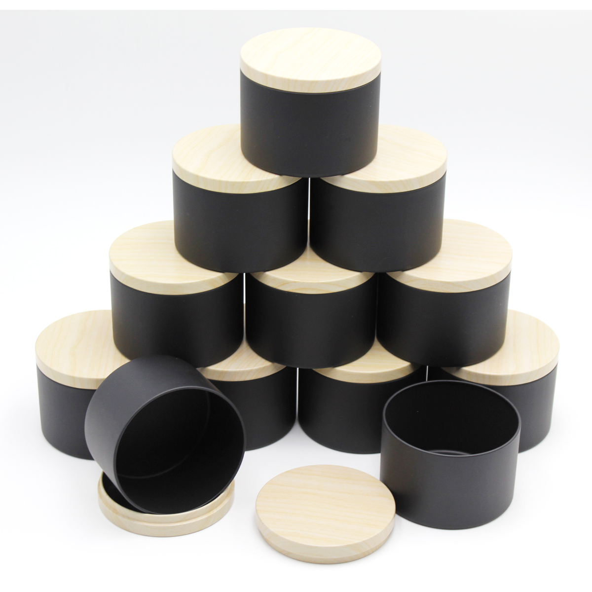 12pcs 4oz Candle Tins With Lid - مراجعة Candle Making Jars Wholesale وسعره
