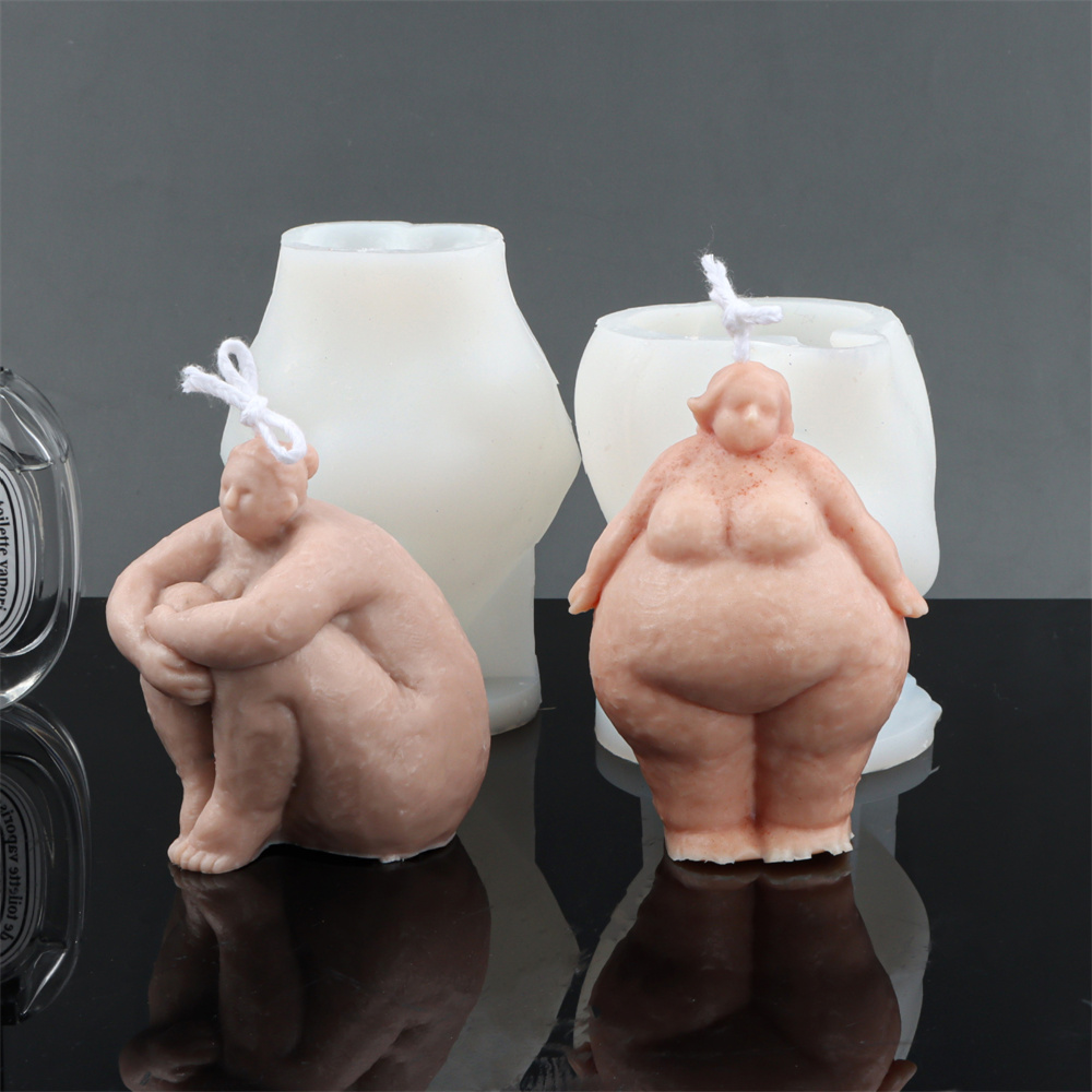 New Design Artistic Fat Female - مراجعة Candle Making Fat وسعره