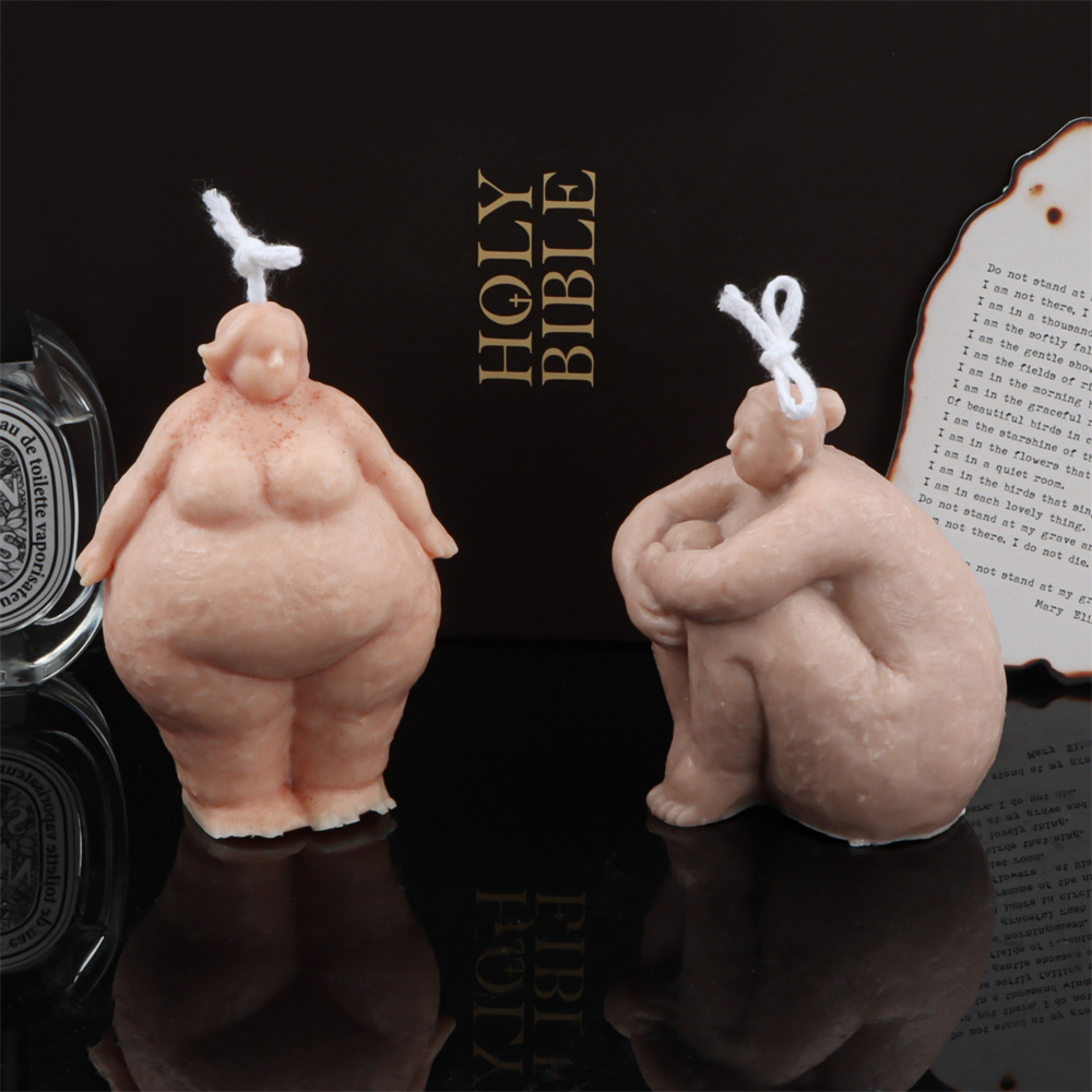 New Design Artistic Fat Female - مراجعة Candle Making Fat وسعره