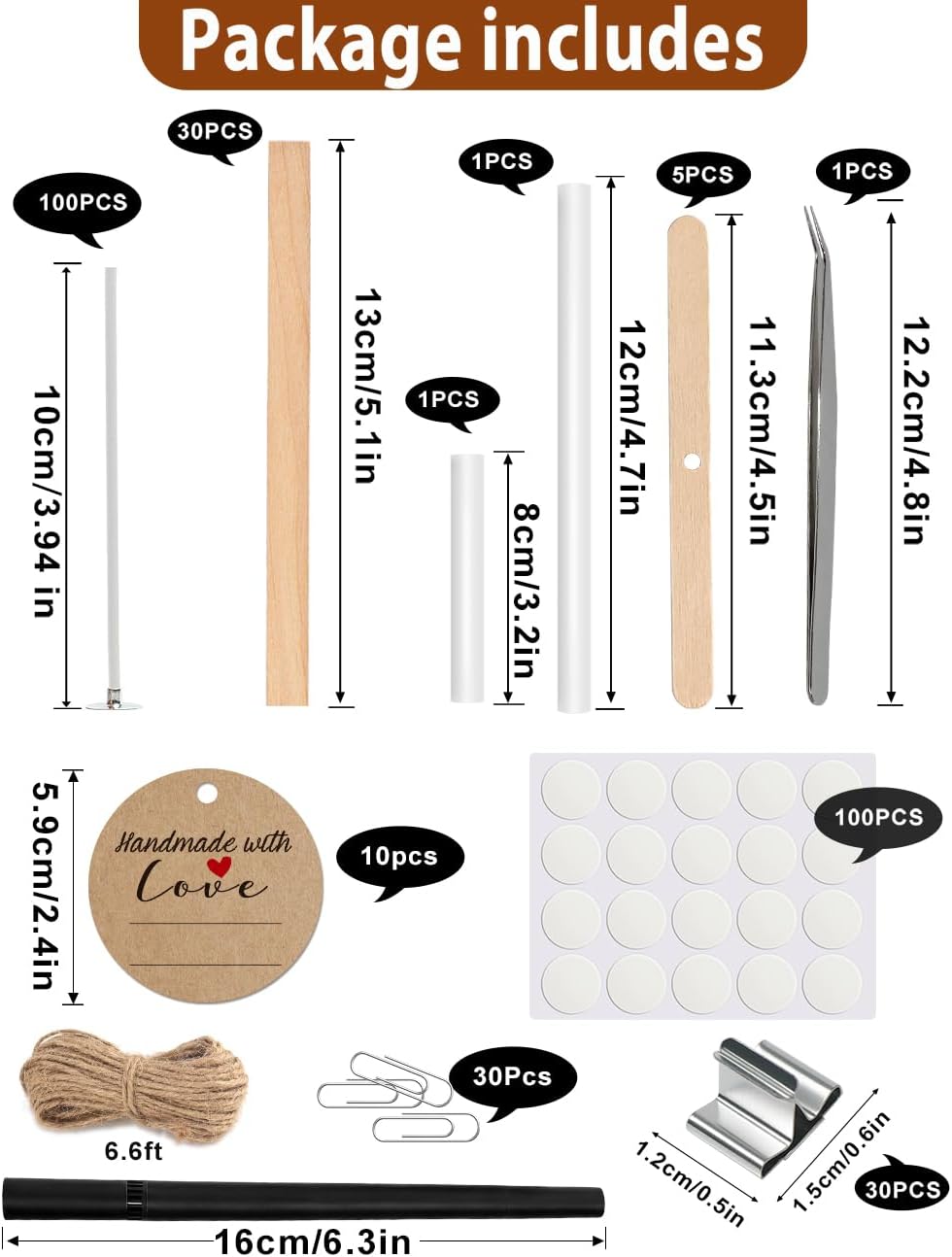 130 Pcs Candle Making Kit: Cot - مراجعة Candle Making Wicks وسعره