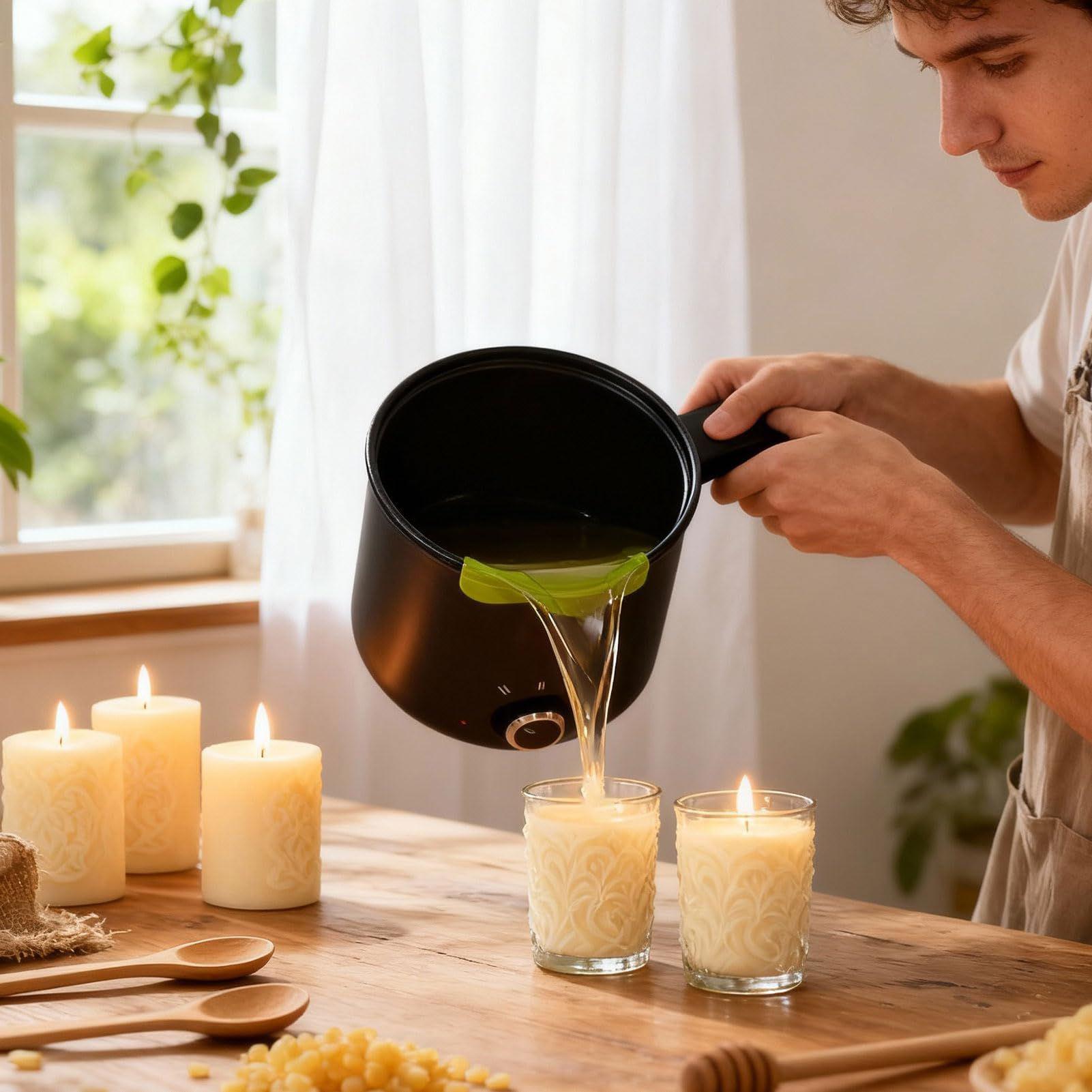 Candle Wax Melting Pot 1.5L La - مراجعة Candle Making Kits وسعره