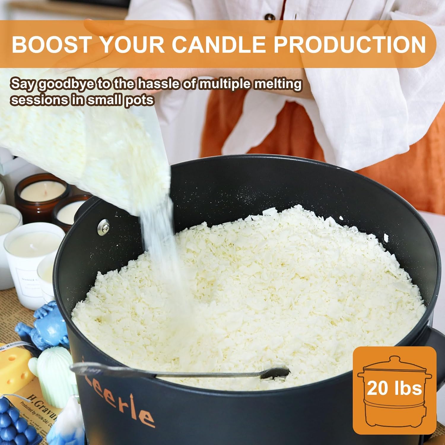 20Lbs Commercial Wax Melter fo - مراجعة Candle Making Tempe وسعره