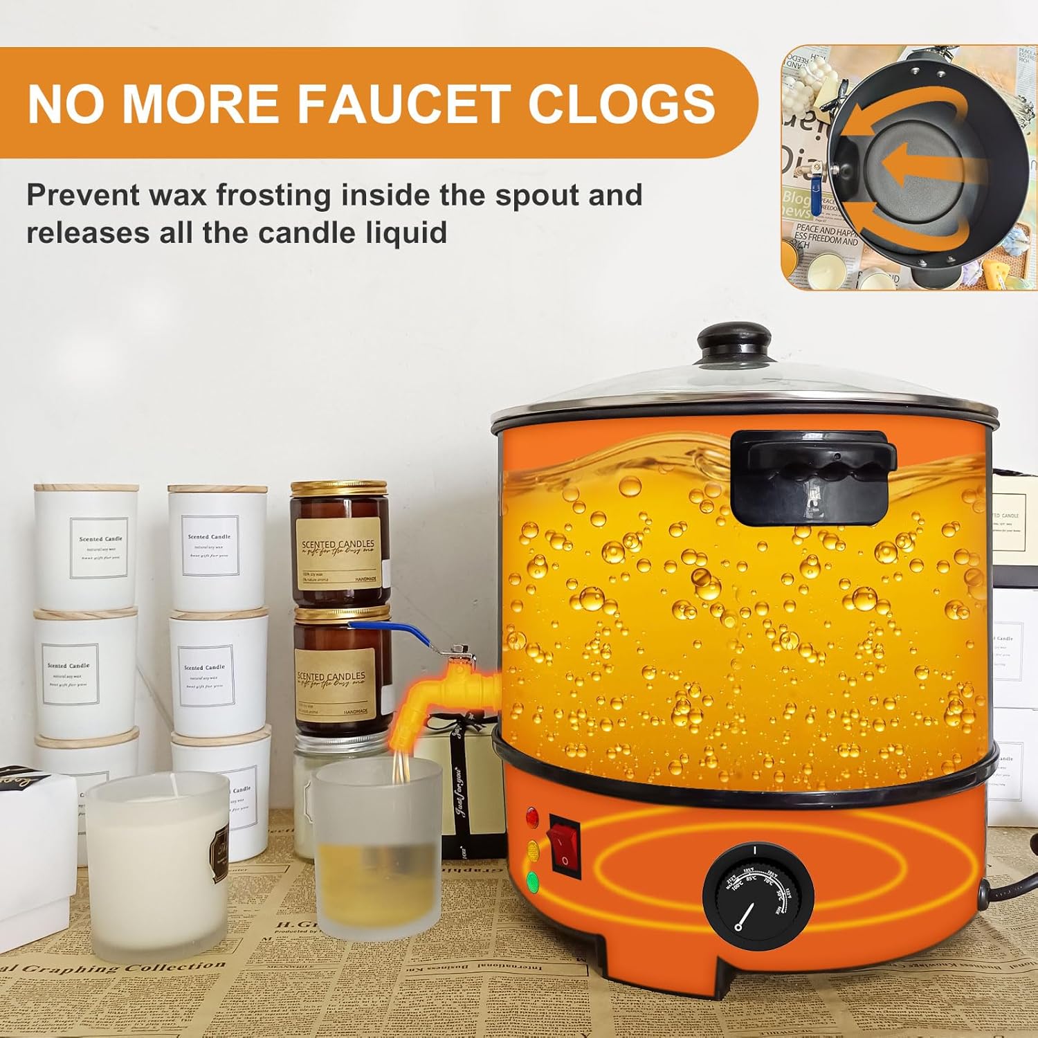20Lbs Commercial Wax Melter fo - مراجعة Candle Making Tempe وسعره
