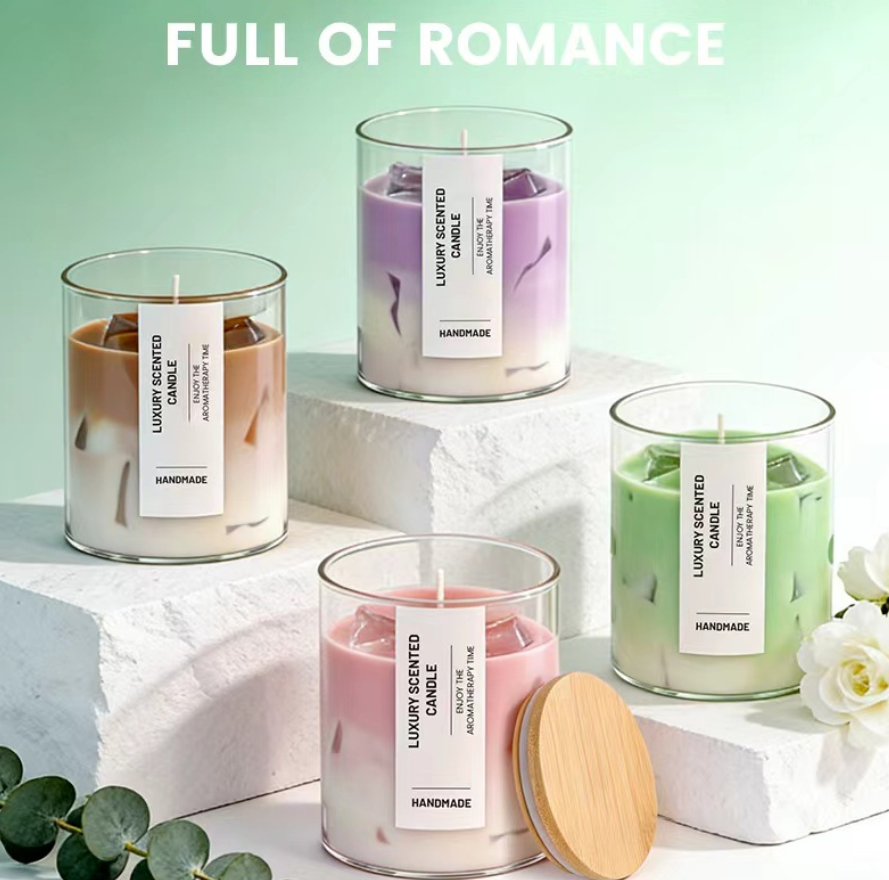 12pcs High Borosilicate Glass  - مراجعة Candle Making Jars Wholesale وسعره