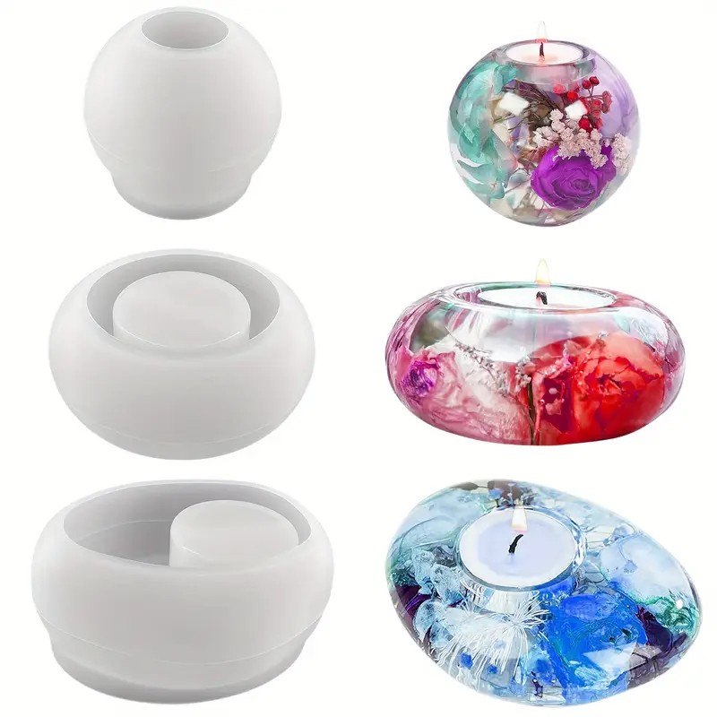 Tealight Candle Holder Resin S - مراجعة Candle Making Tutorial وسعره