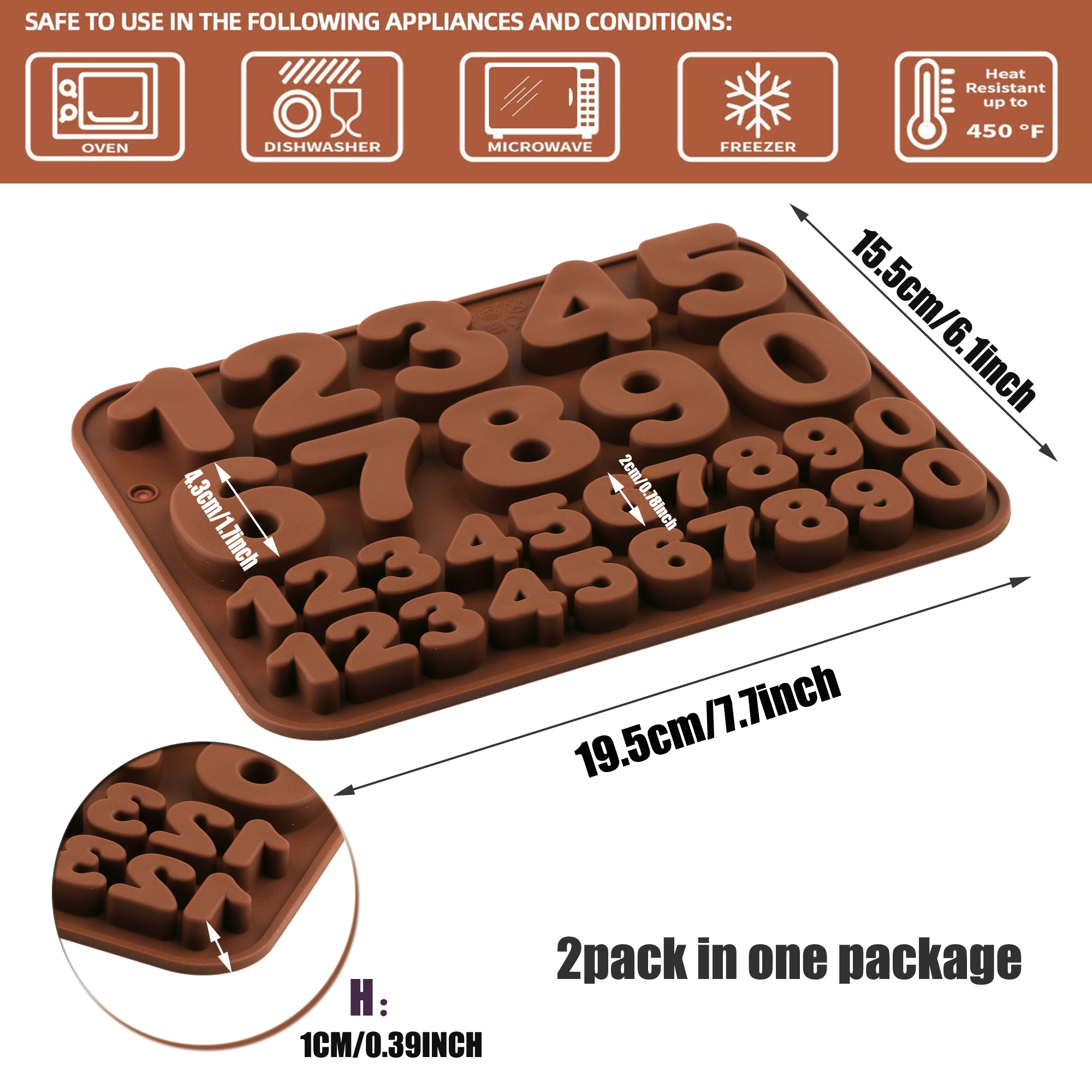 2Piece Set Silicone Candy Mold - مراجعة Candle Making Kits وسعره