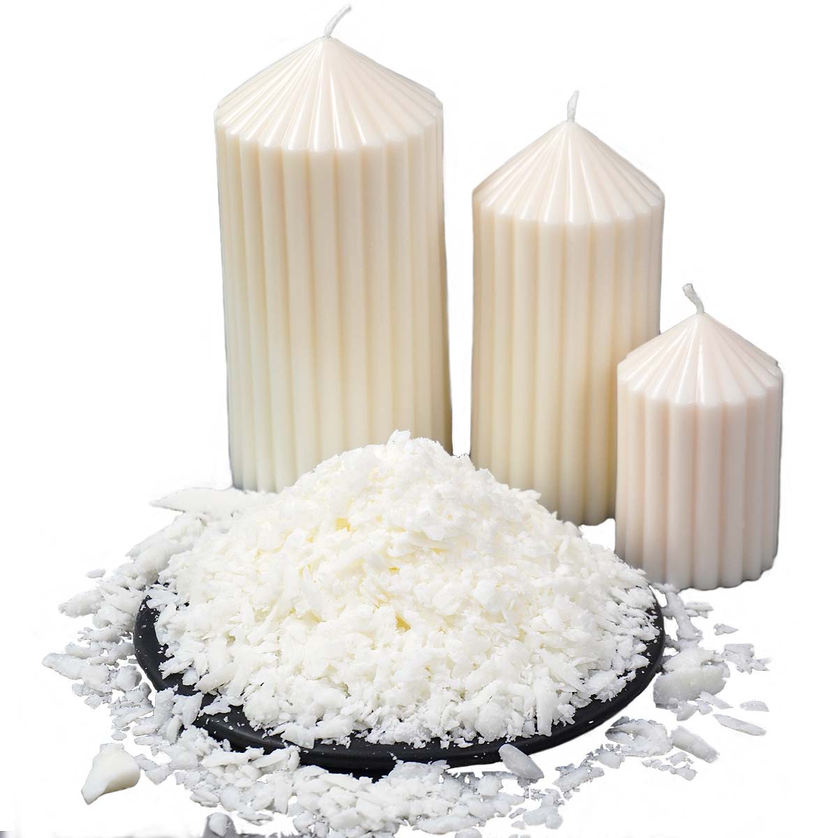 100/250/500/1000g Natural Soy  - مراجعة Candle Making Kits وسعره