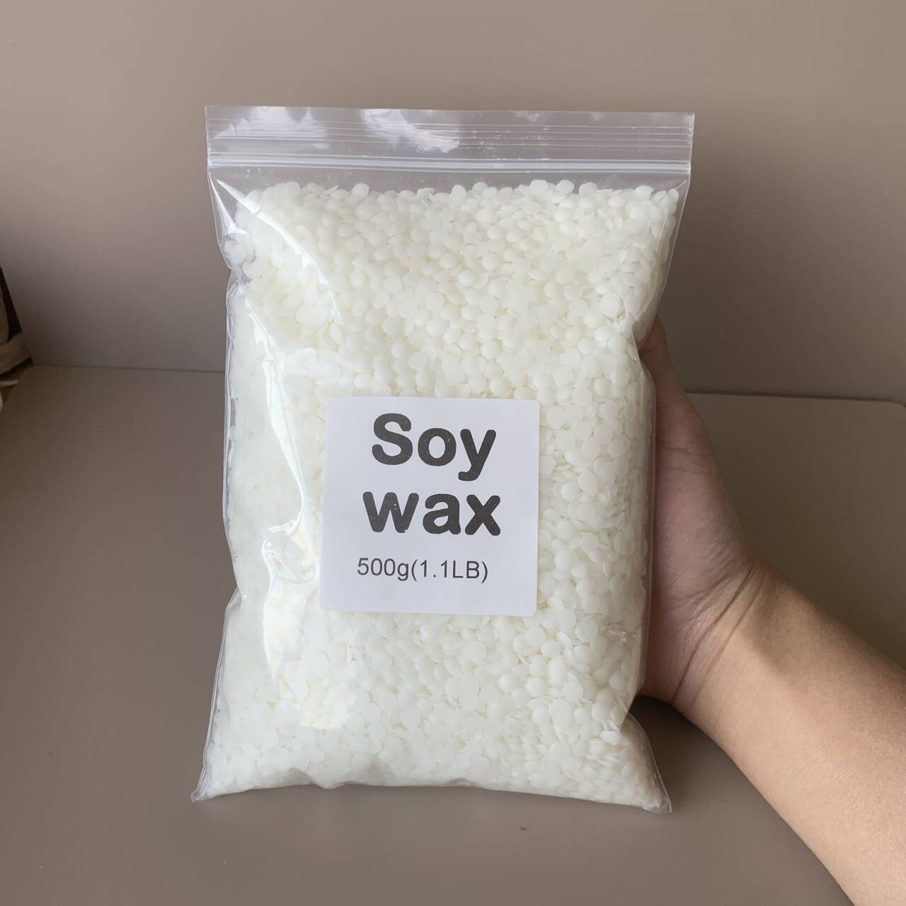 50g-1000g 100% natural Soy Wax - مراجعة Candle Making Business وسعره
