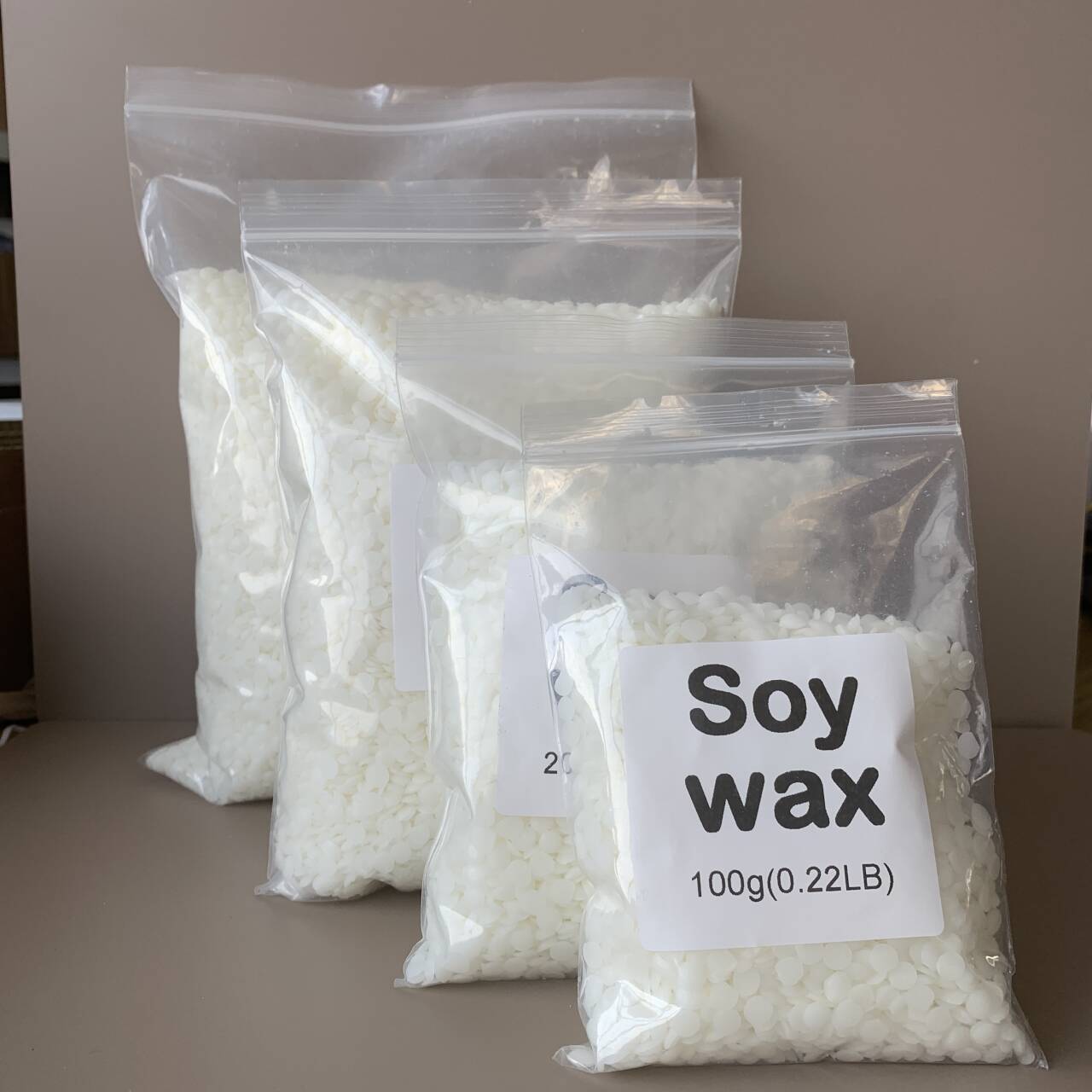 50g-1000g 100% natural Soy Wax - مراجعة Candle Making Business وسعره